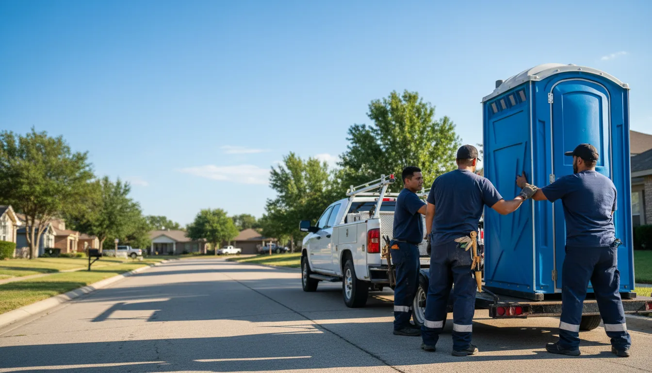 Portable Toilet Rental in Bradley, OK near me